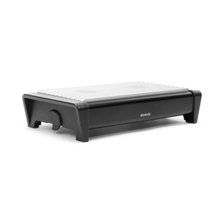 Brabantia schotelwarmer met 2 kaarsjes - zwart
