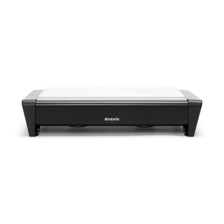 Brabantia schotelwarmer met 2 kaarsjes - zwart