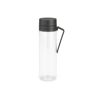 Brabantia waterfles make take 0,5l donkergrijs | 2 stuks