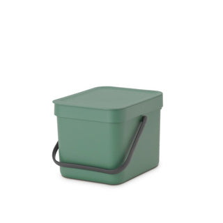 Brabantia afvalemmer sorteer go 6l dennengroen