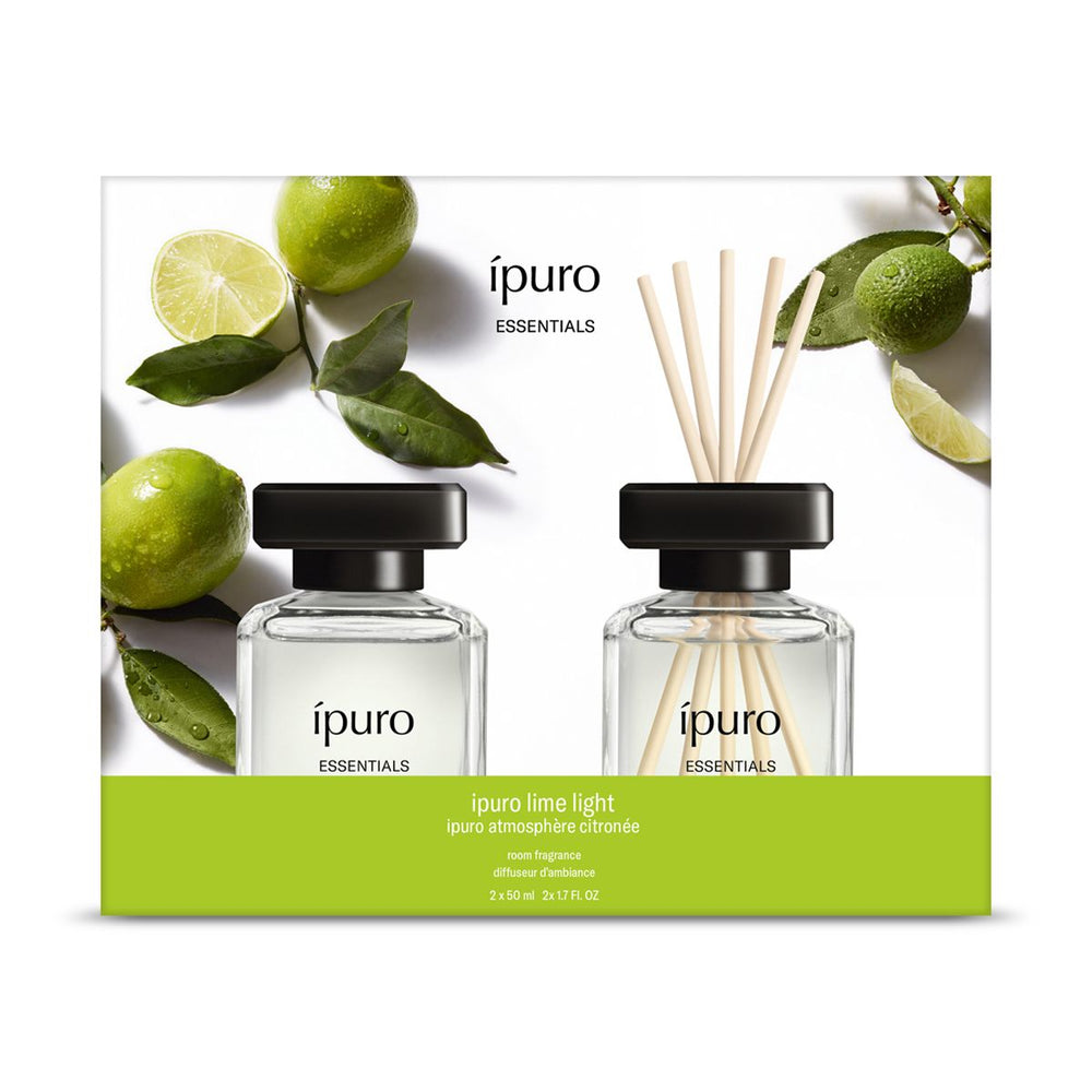 Ipuro geurdiffuser lime light 2 x 50 ml