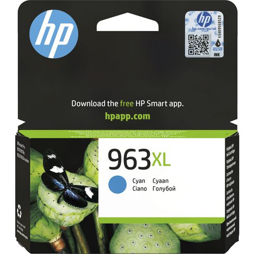 Inktcartridge hp 963xl 3ja27ae cyaan