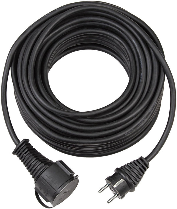 Brennenstuhl Bremaxx extension cord extension cable (black, 10 meters, 1169870)