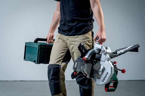 Metabo afkortzaag ks 216 m set | nieuwste model | + extra zaagblad - 610216900