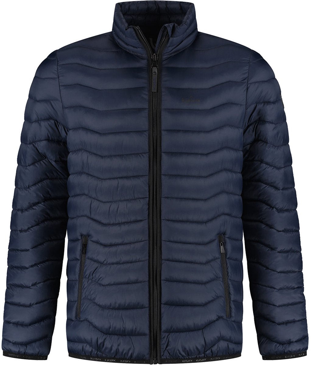 Kjelvik outdoorjas thuur donkerblauw