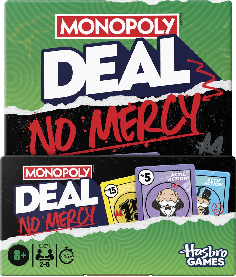 Monopoly deal no mercy kaartspel
