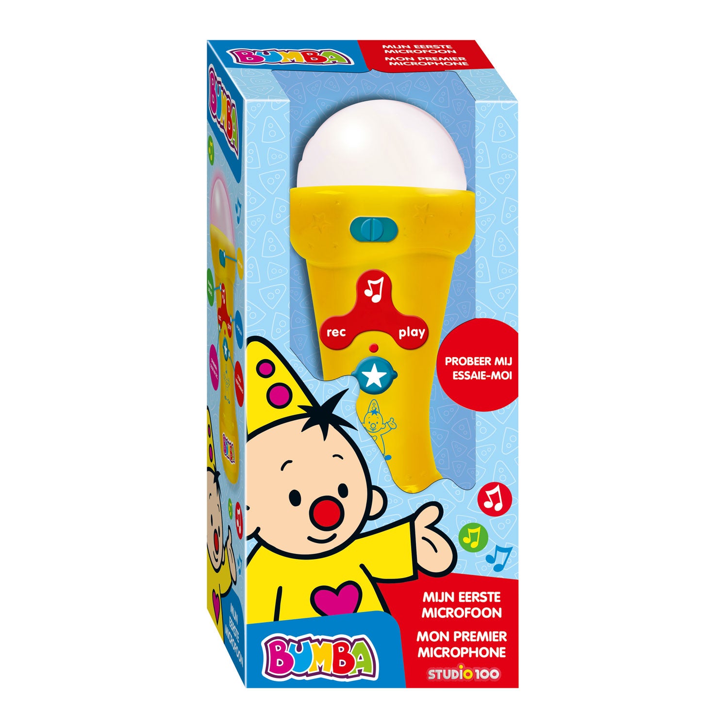 Bumba Toy Microphone - my first microphone - recorder effects