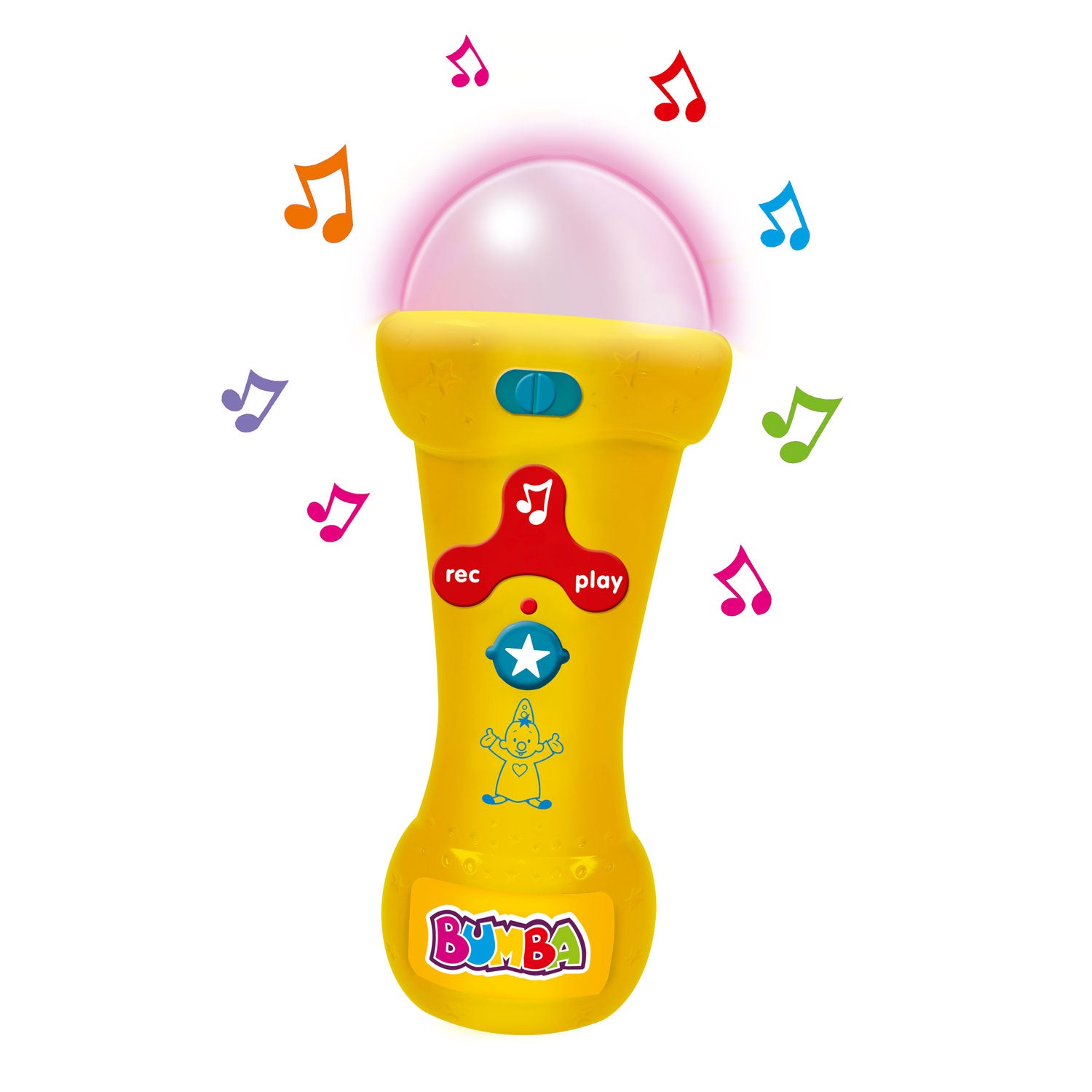 Bumba Toy Microphone - my first microphone - recorder effects