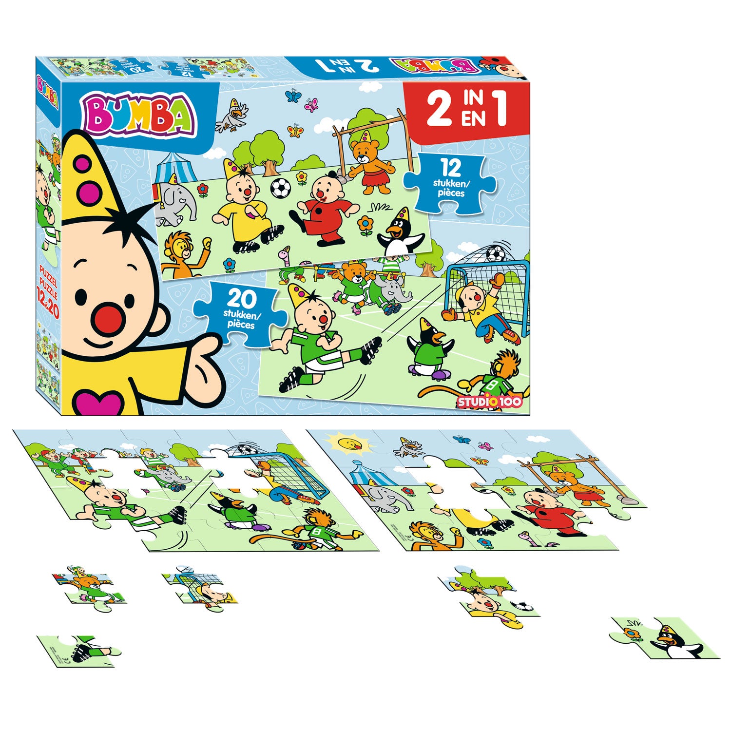 Studio 100 bumba puzzel voetbal