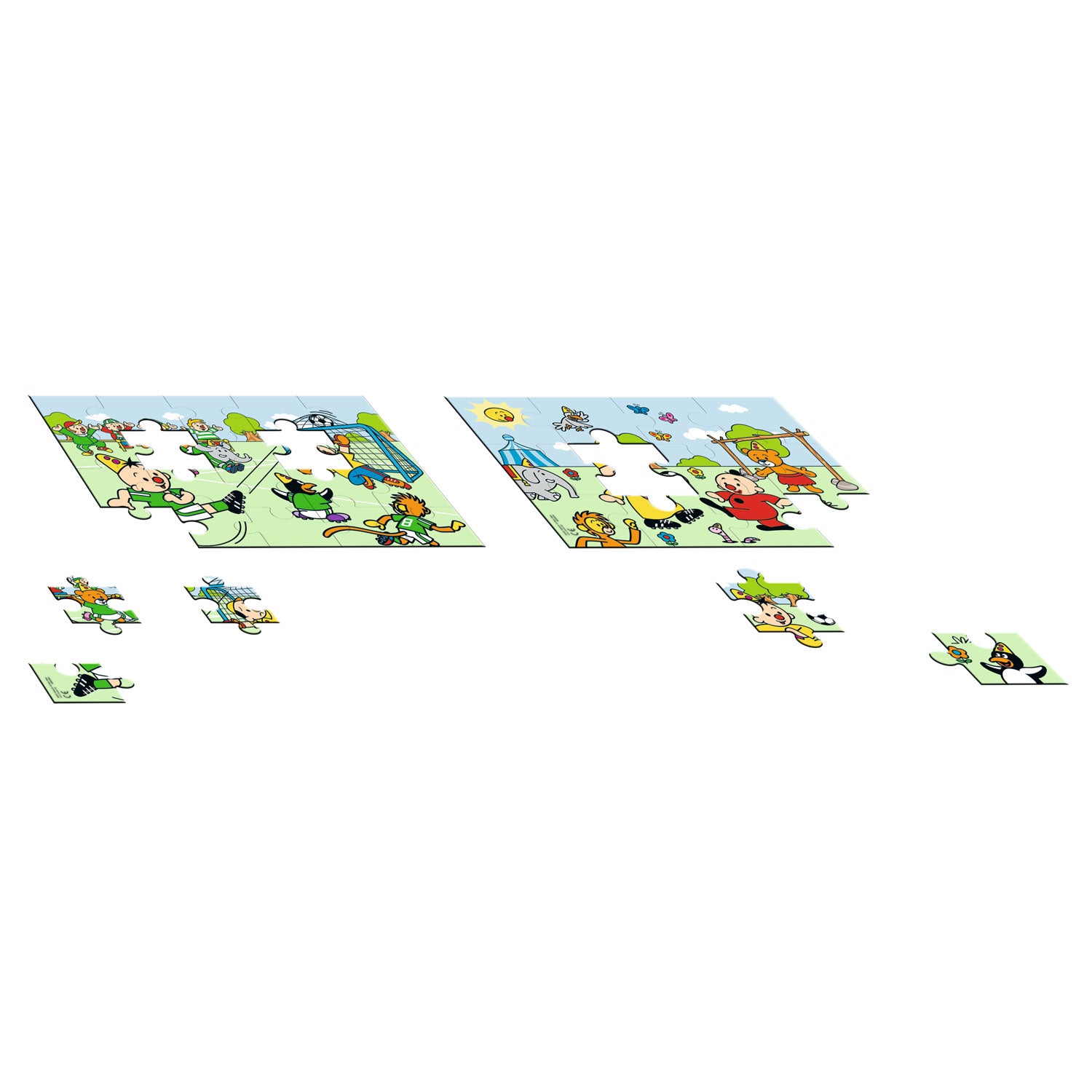 Studio 100 bumba puzzel voetbal