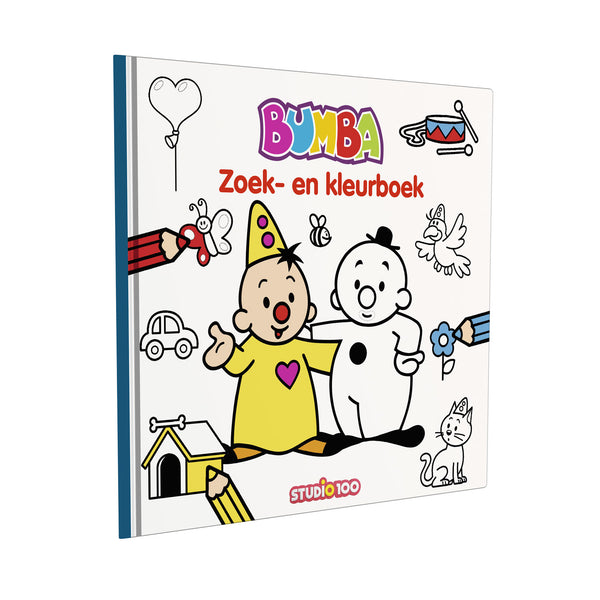 Studio 100 Bumba search and colouring book