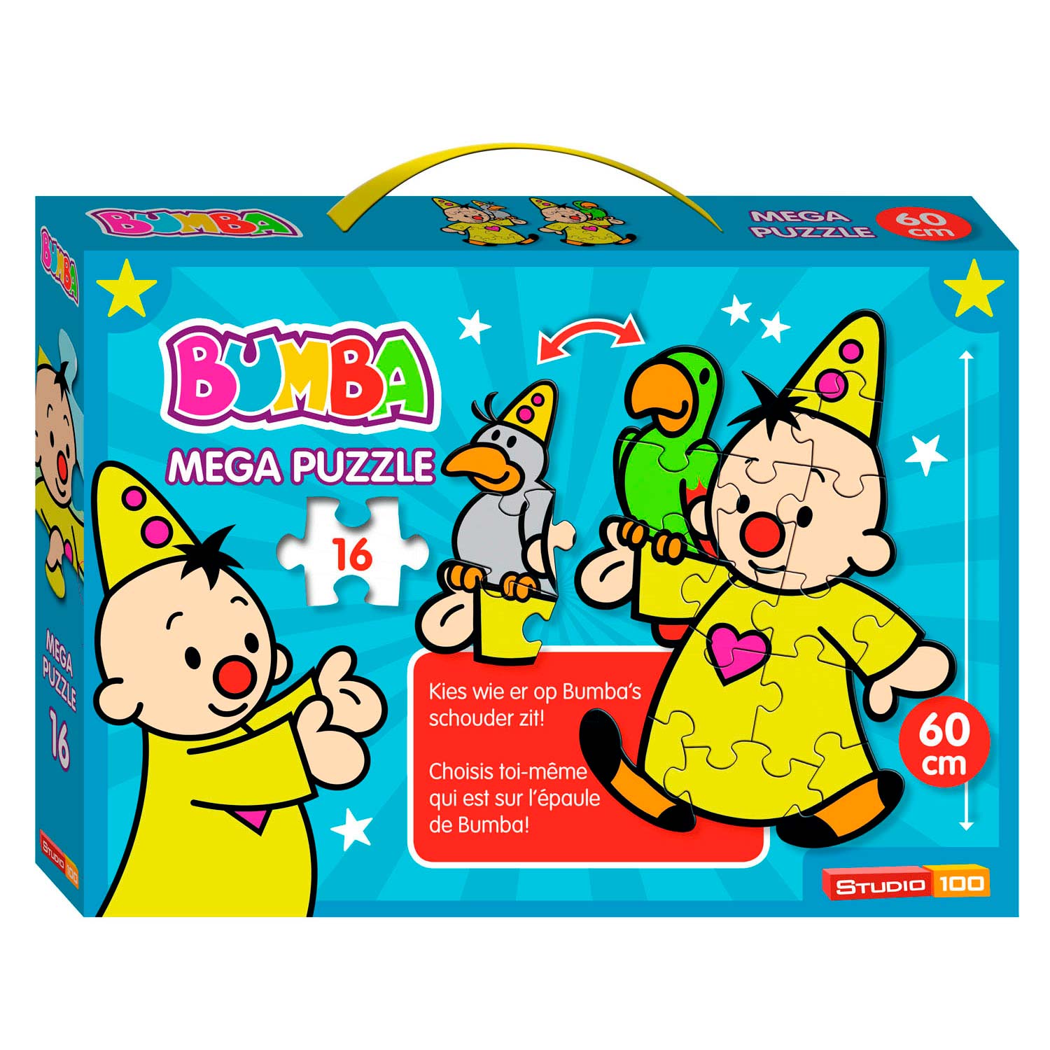 Studio 100 bumba mega vloerpuzzel, 16st.