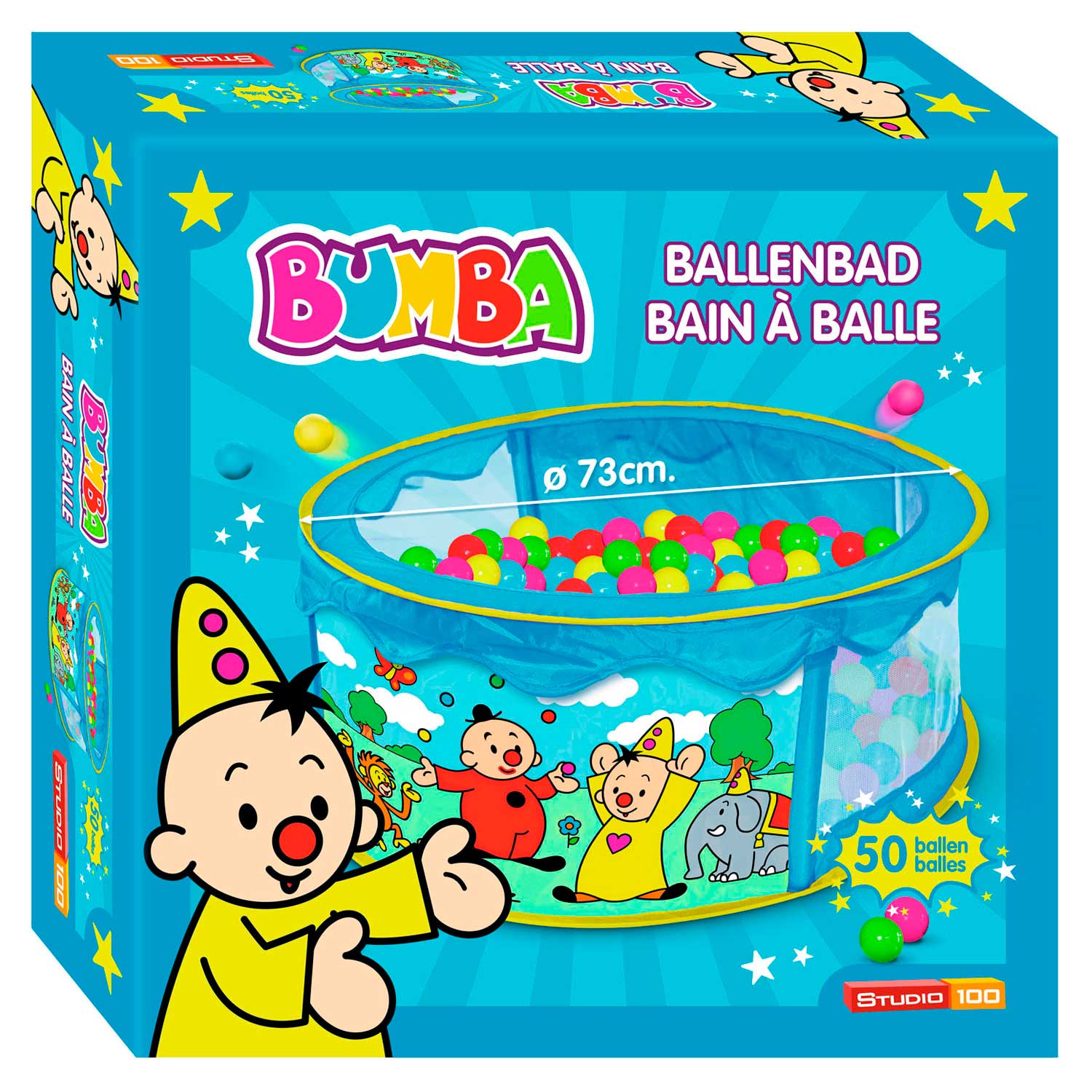 Studio 100 bumba ballenbad met 50 ballen