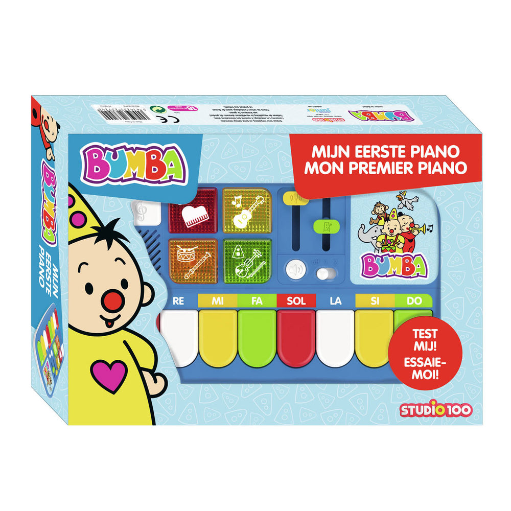 Bumba speelgoedinstrument - mijn eerste piano - met 2 functies