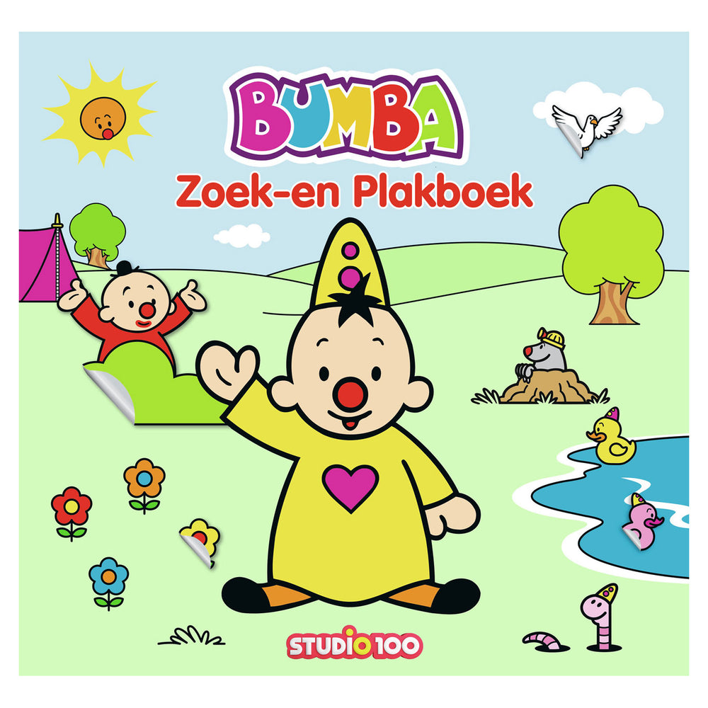 Studio 100 bumba zoek en plakboek