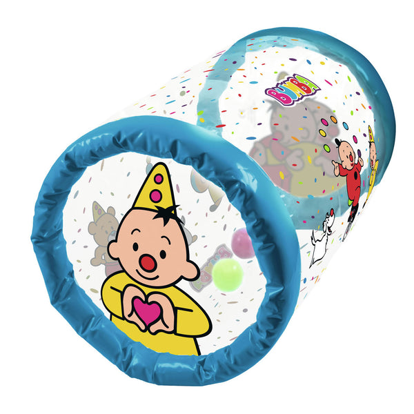 Bumba Inflatable Crawl Roller - Confetti - with 5 Colorful Balls
