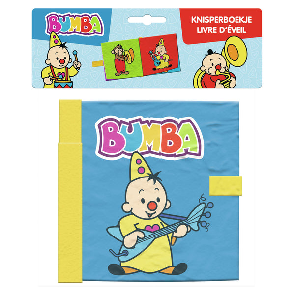 Bumba knisperboek - met 4 spreads - leer de muziekinstrumenten
