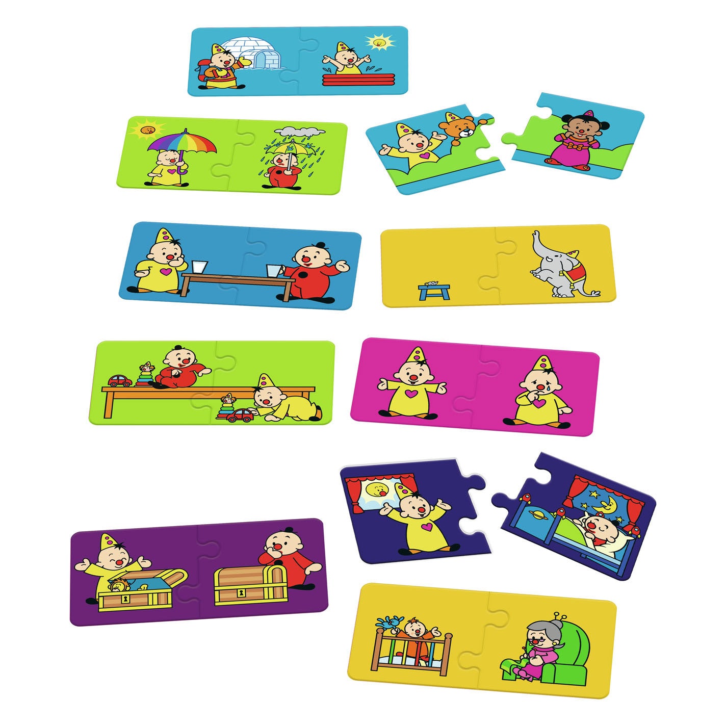 Bumba puzzel 10in1
