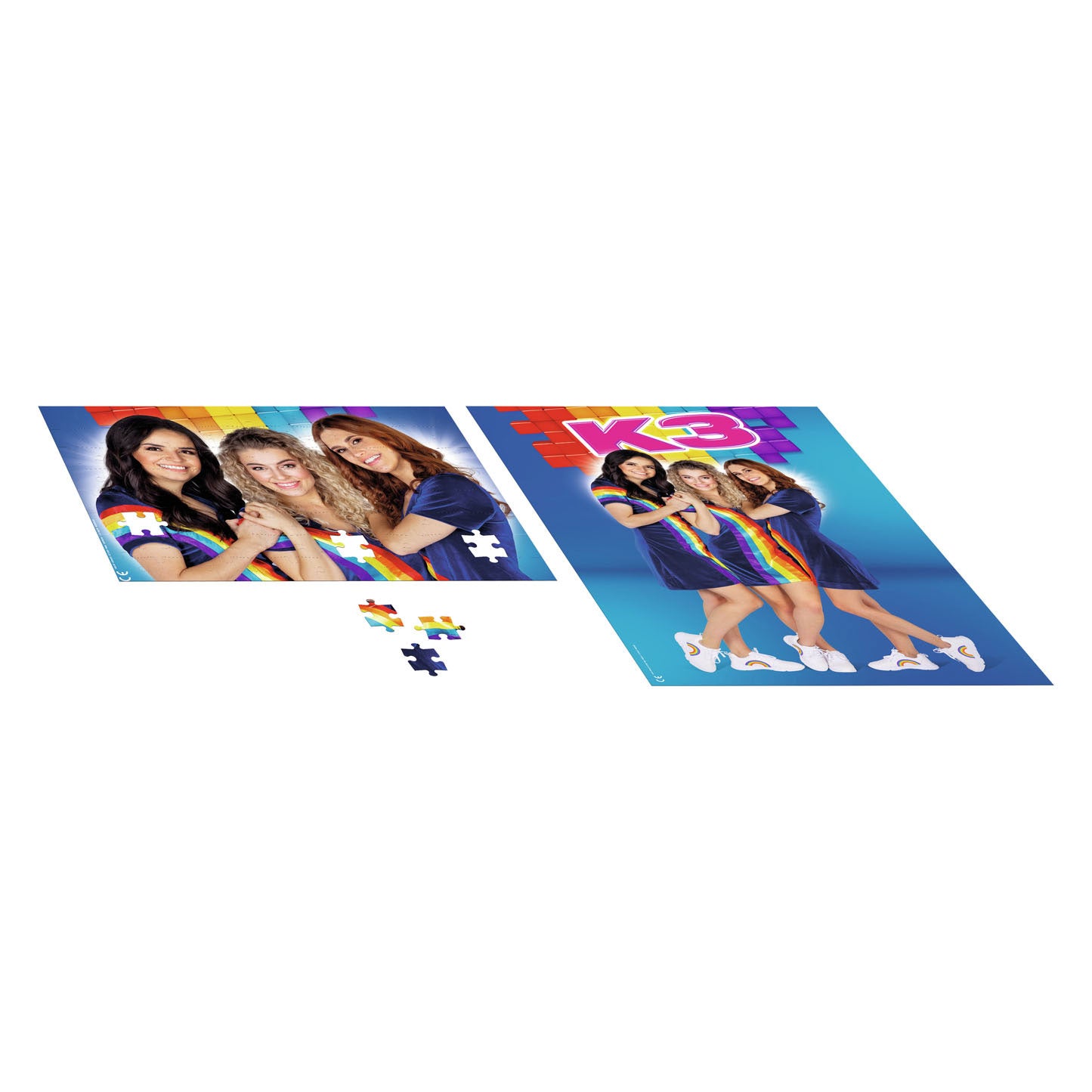 Studio 100 k3 puzzel met poster, 104st.
