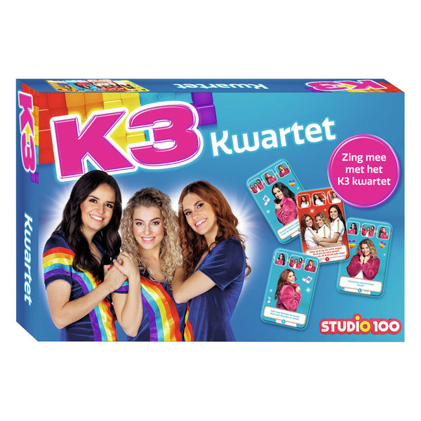K3 kaartspel - kwartet - 36 kaarten