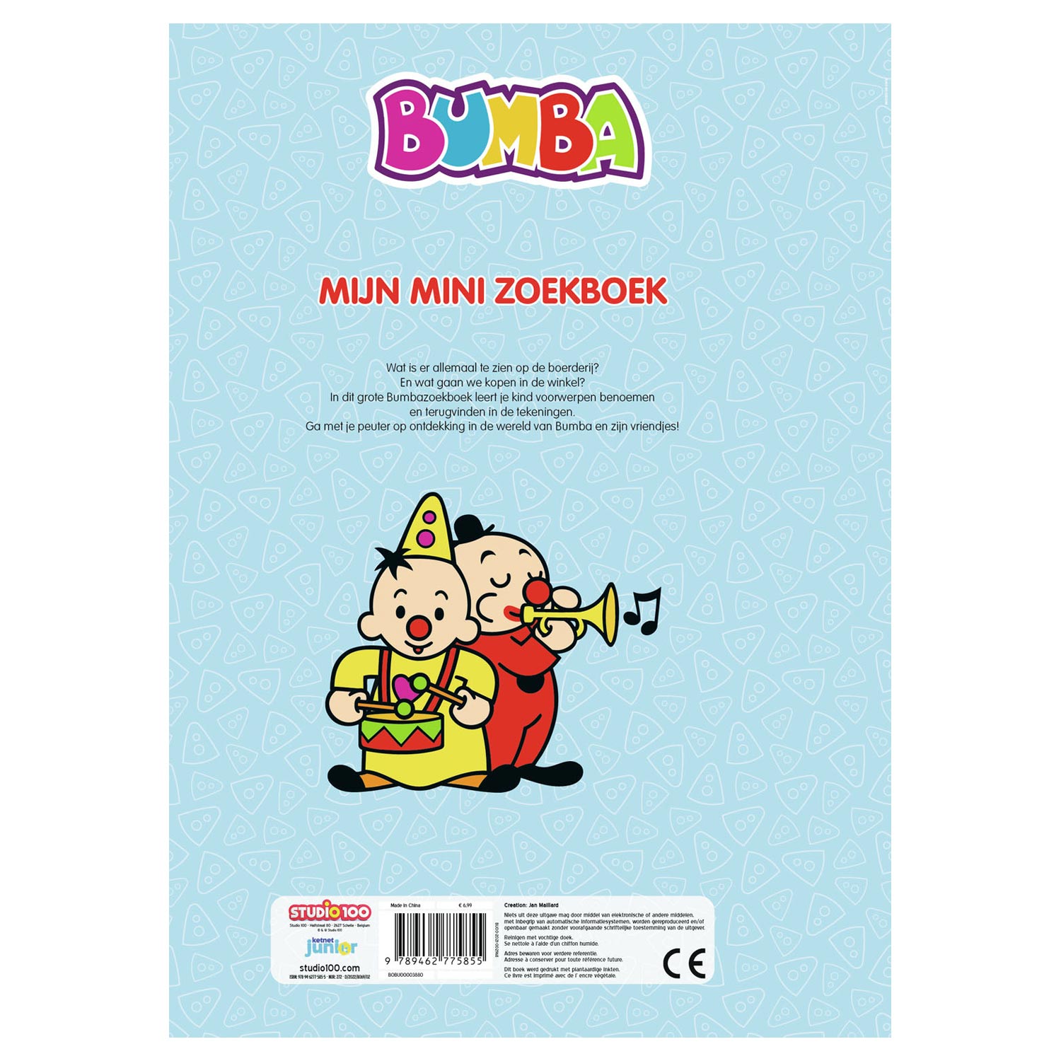 Studio 100 bumba mijn mini zoekboek