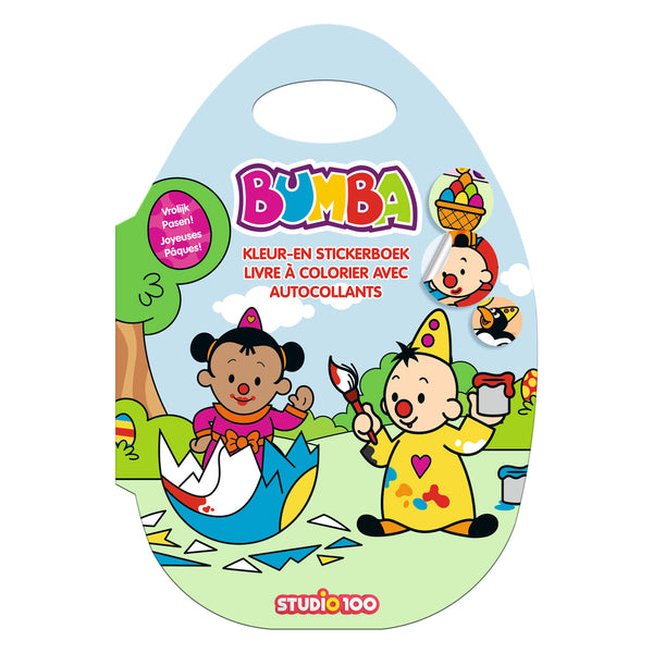 Studio 100 Bumba coloring and sticker book Easter