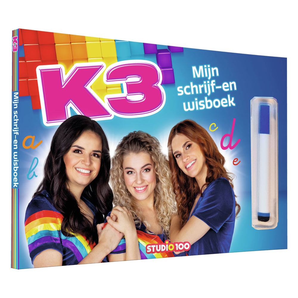 Studio 100 k3 schrijf- en wisboek