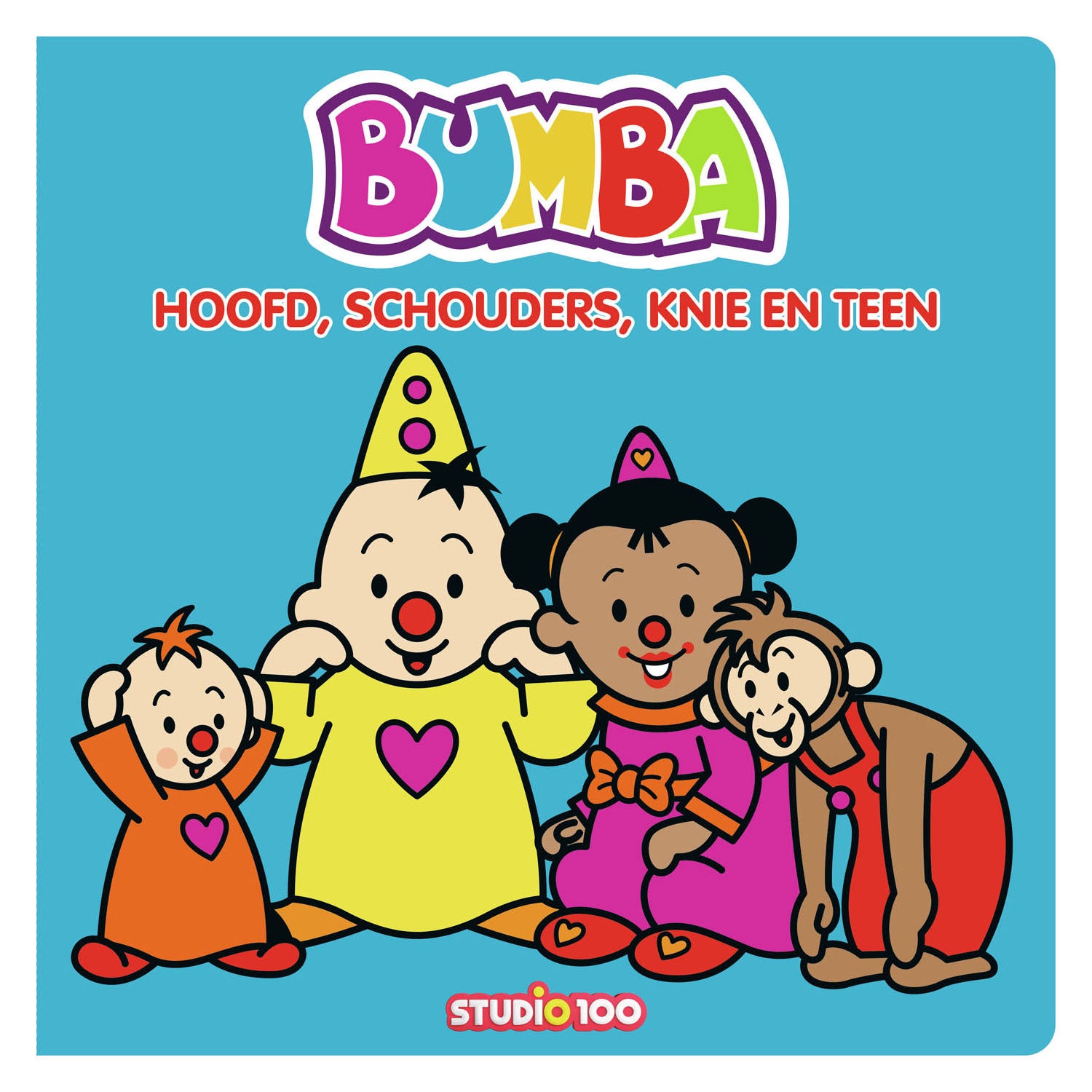 Bumba Kartonboek - Hoofd, Schouders, Knie en Tiener