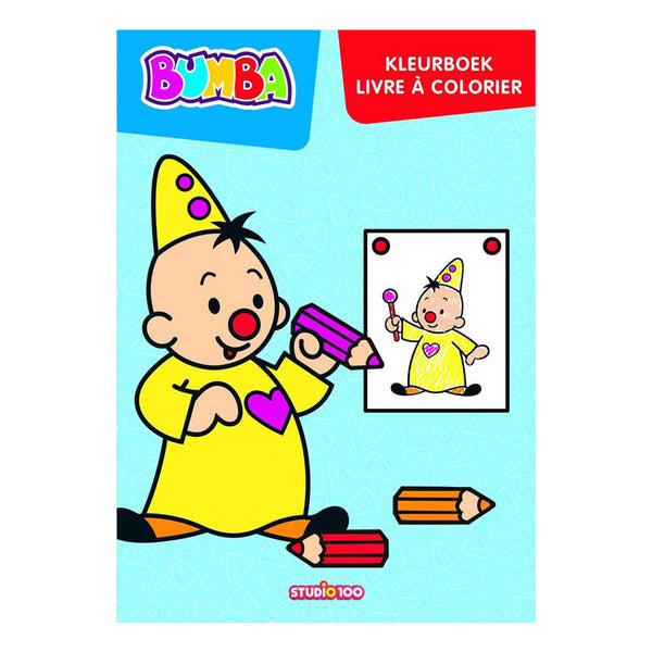 Studio 100 Bumba coloring book pencil