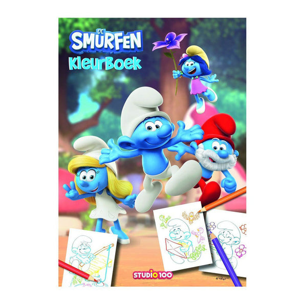 Studio 100 The Smurfs coloring book