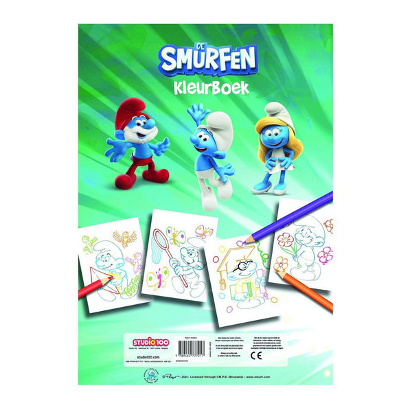 Studio 100 The Smurfs coloring book