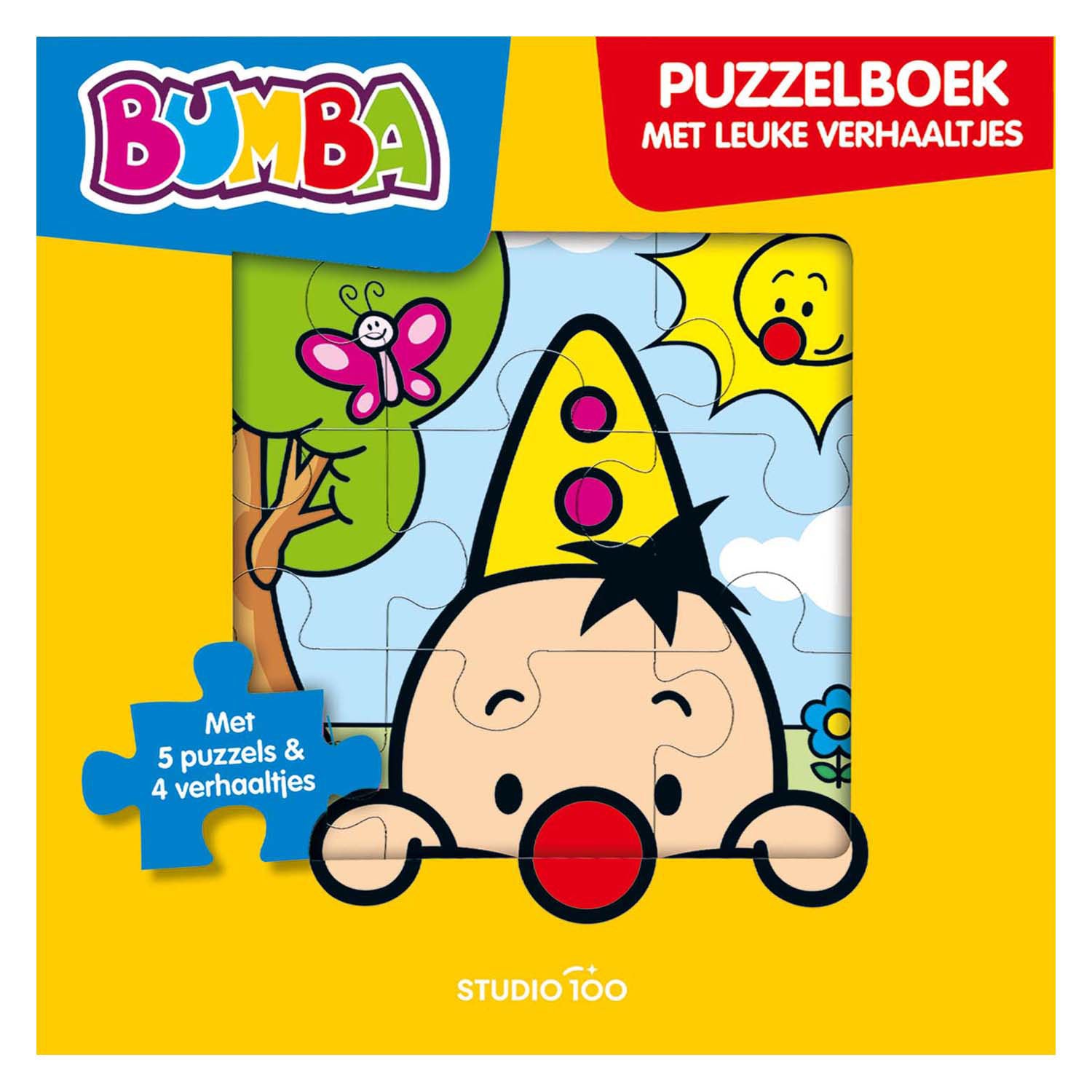 Bumba puzzelboek - geel