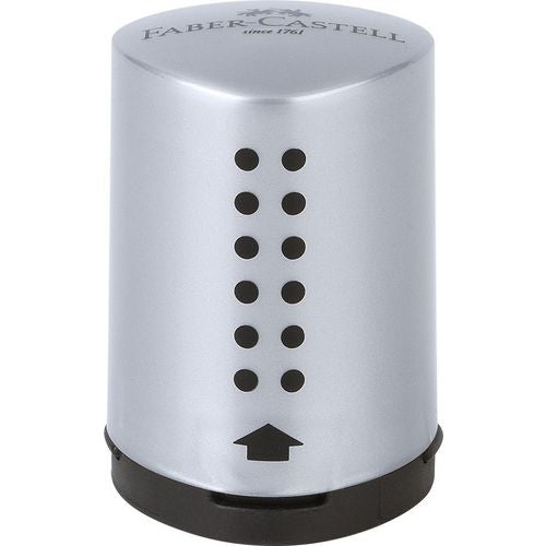 Puntenslijper faber-castell zilver