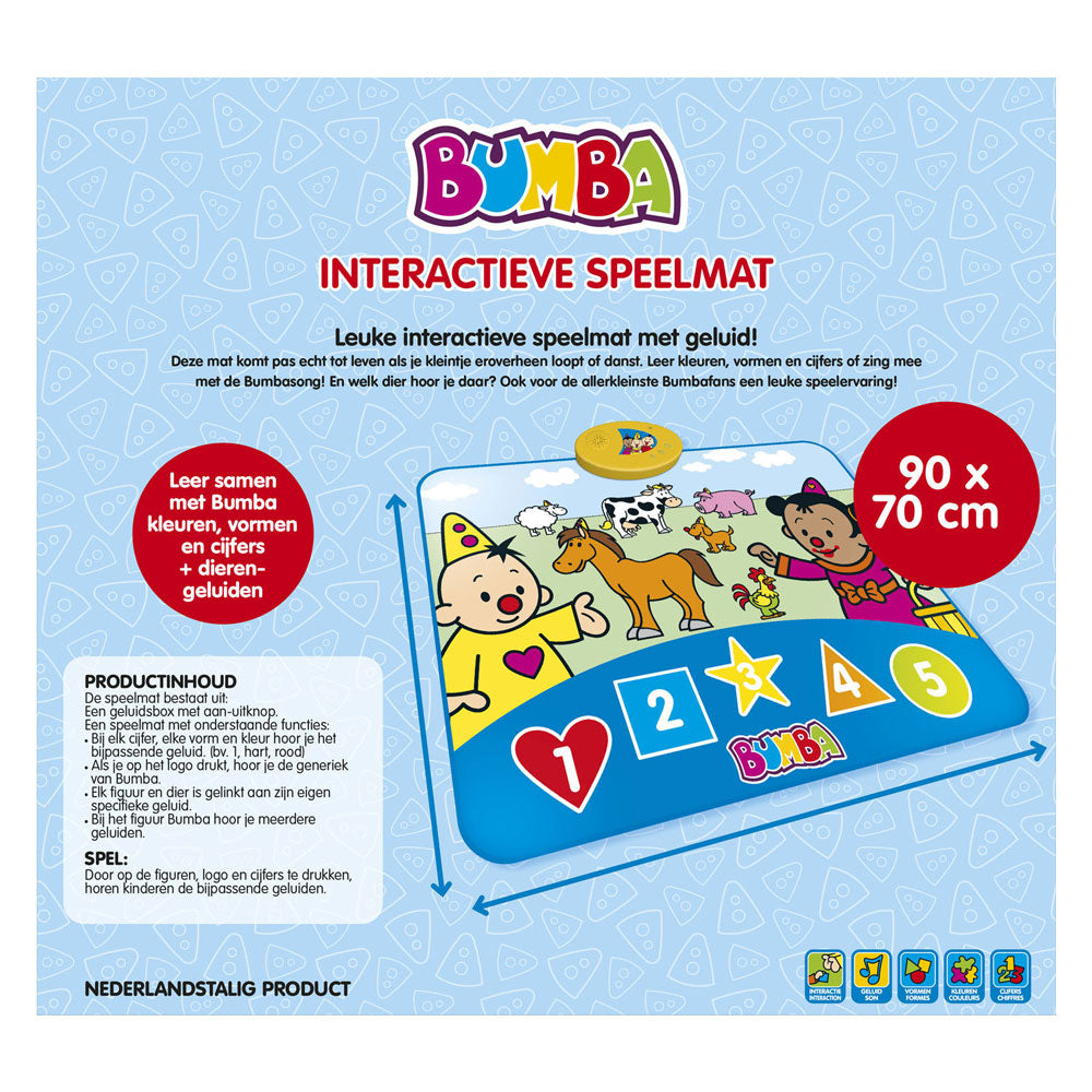 Bumba interactieve speelmat - dieren