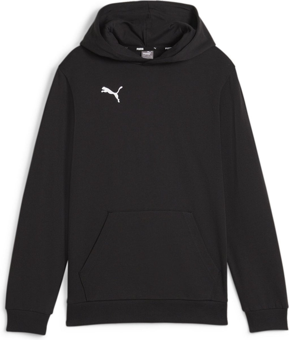 Puma teamgoal casuals hoody jr jongens sporttrui - black- white