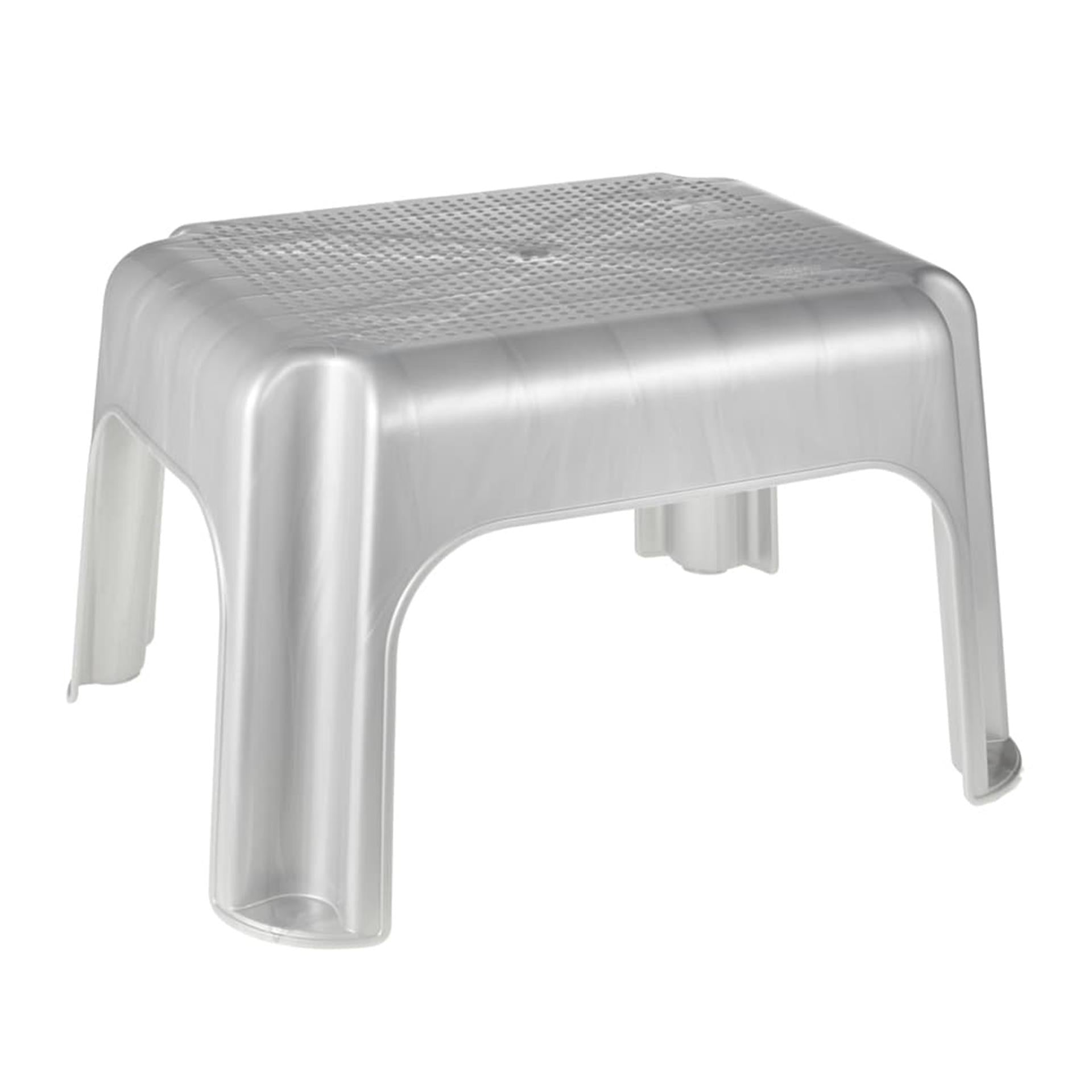 Keeeper opstapje 36,5x30x24cm zilver