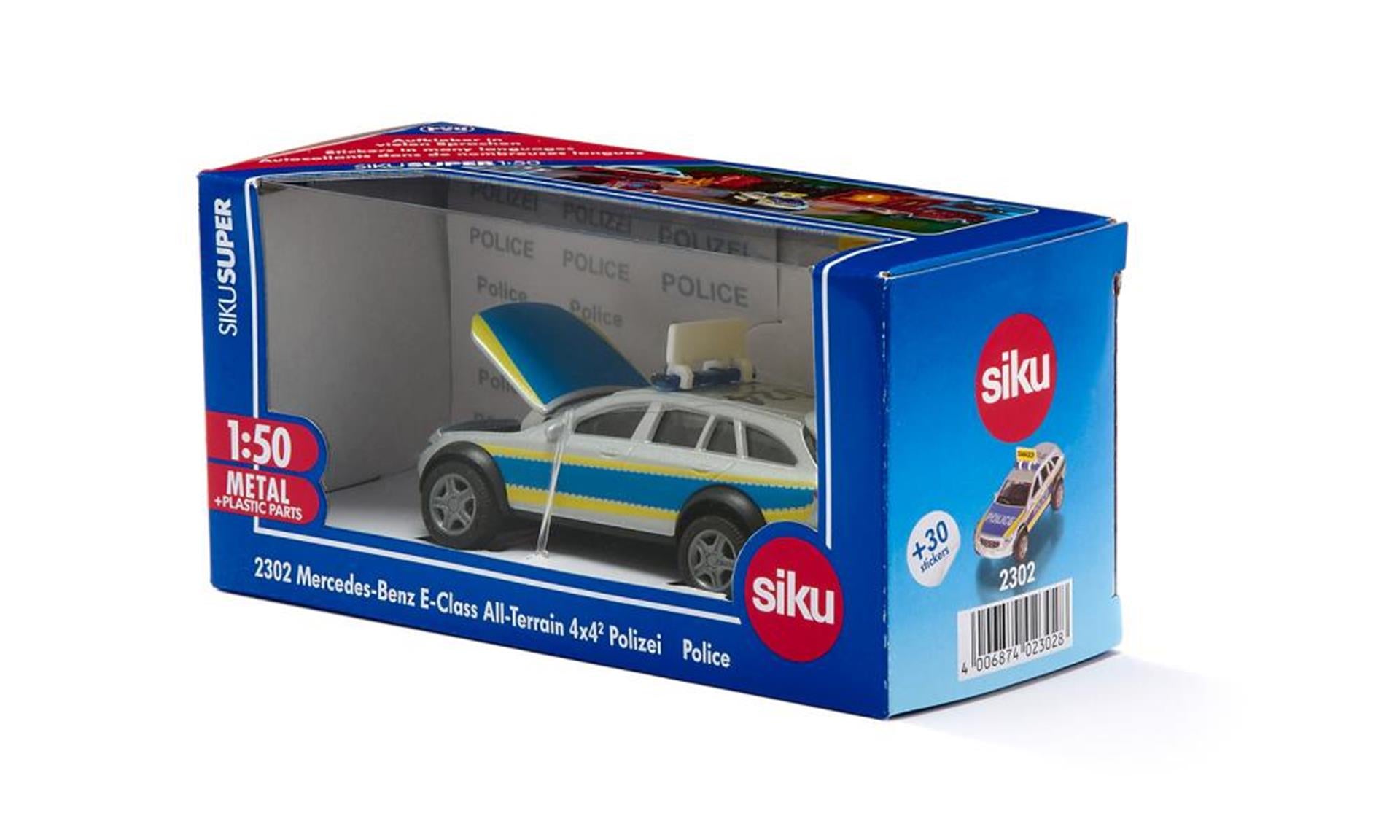 Siku mercedes e-klasse 4x4 politie