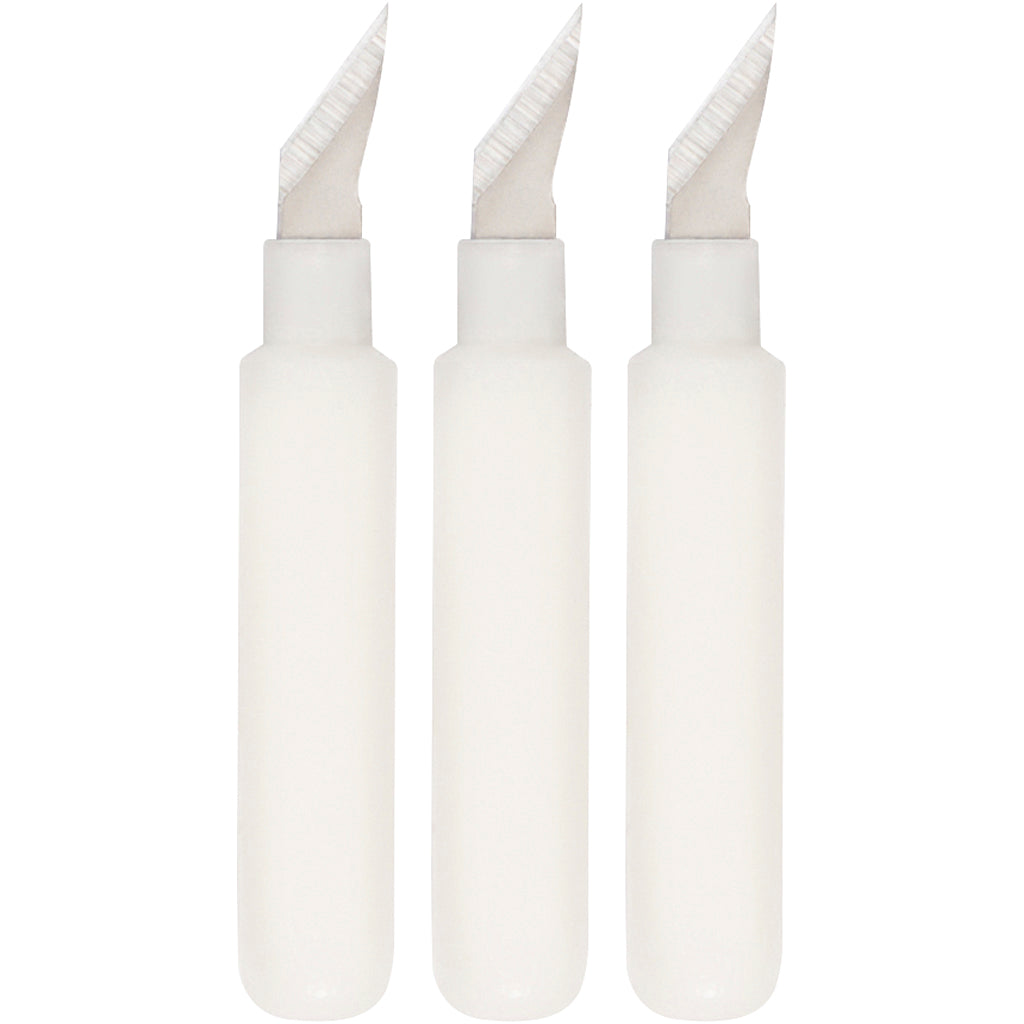 Fiskars reservemesjes art knife, l: 5 mm, b: 3 mm, 3 stuk 1 doos