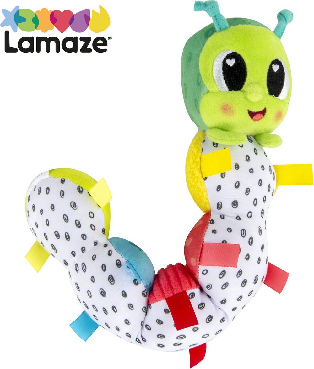 Lamaze fidget leuke rups knuffel