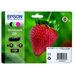 Inktcartridge epson 29 zwart cyaan geel magenta