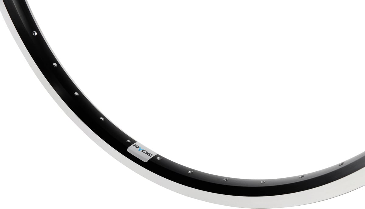 Ryde velg andra 40 27.5 650b 584 x 25c aluminium 36 gaats 14g - zwart geslepen