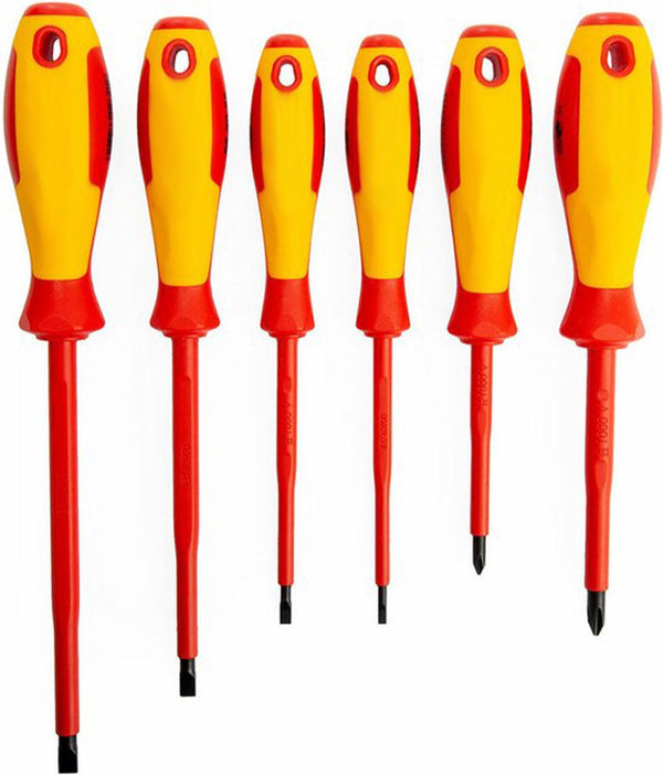 Knipex vde schroevendraaier pakket | plusminus sleuf | zelfbedieningskaart blister - 00 20 12 v05