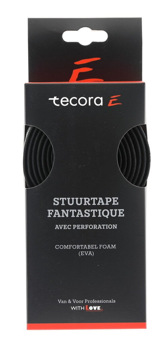 Tecora  e stuurlint fantastique perforation, ø2.5x30mm, 2m,zw