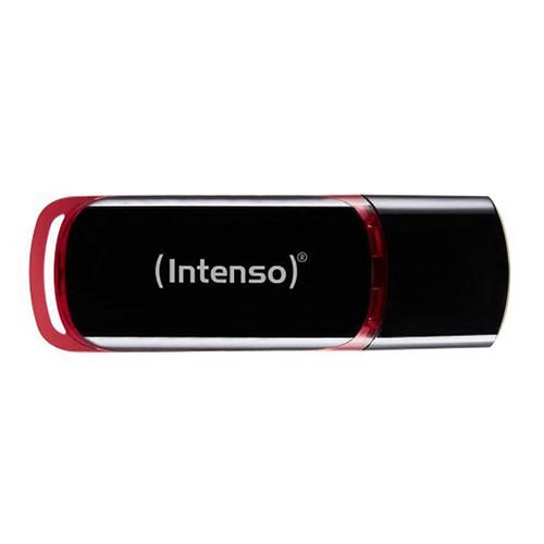 Usb-stick intenso 16 gb usb 2.0 zwart rood