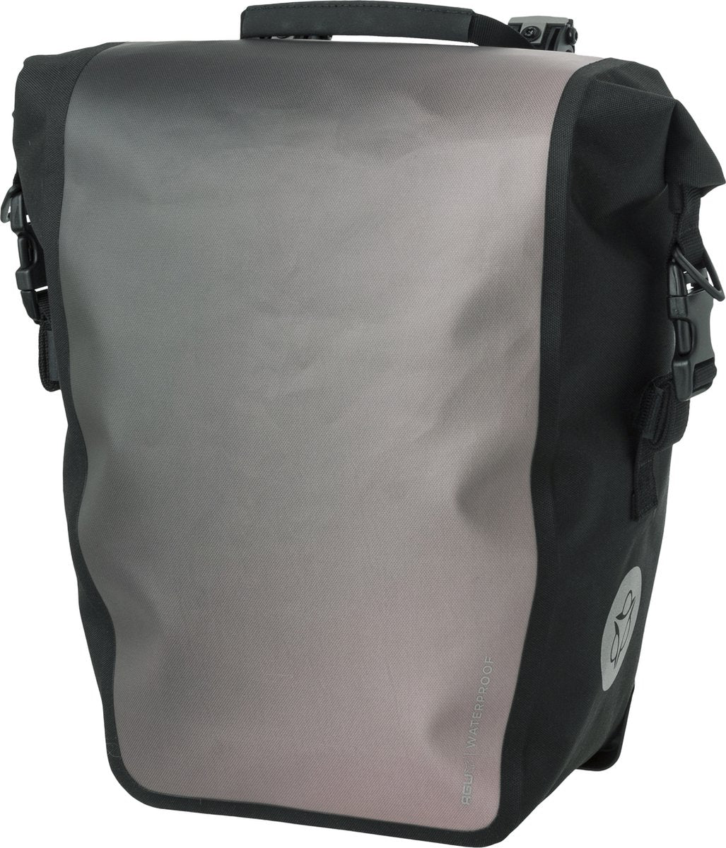 Agu clean shelter enkele fietstas - 100% waterdicht - click'ngo - rolltop - met reflectie - 17 liter - gradient early dawn