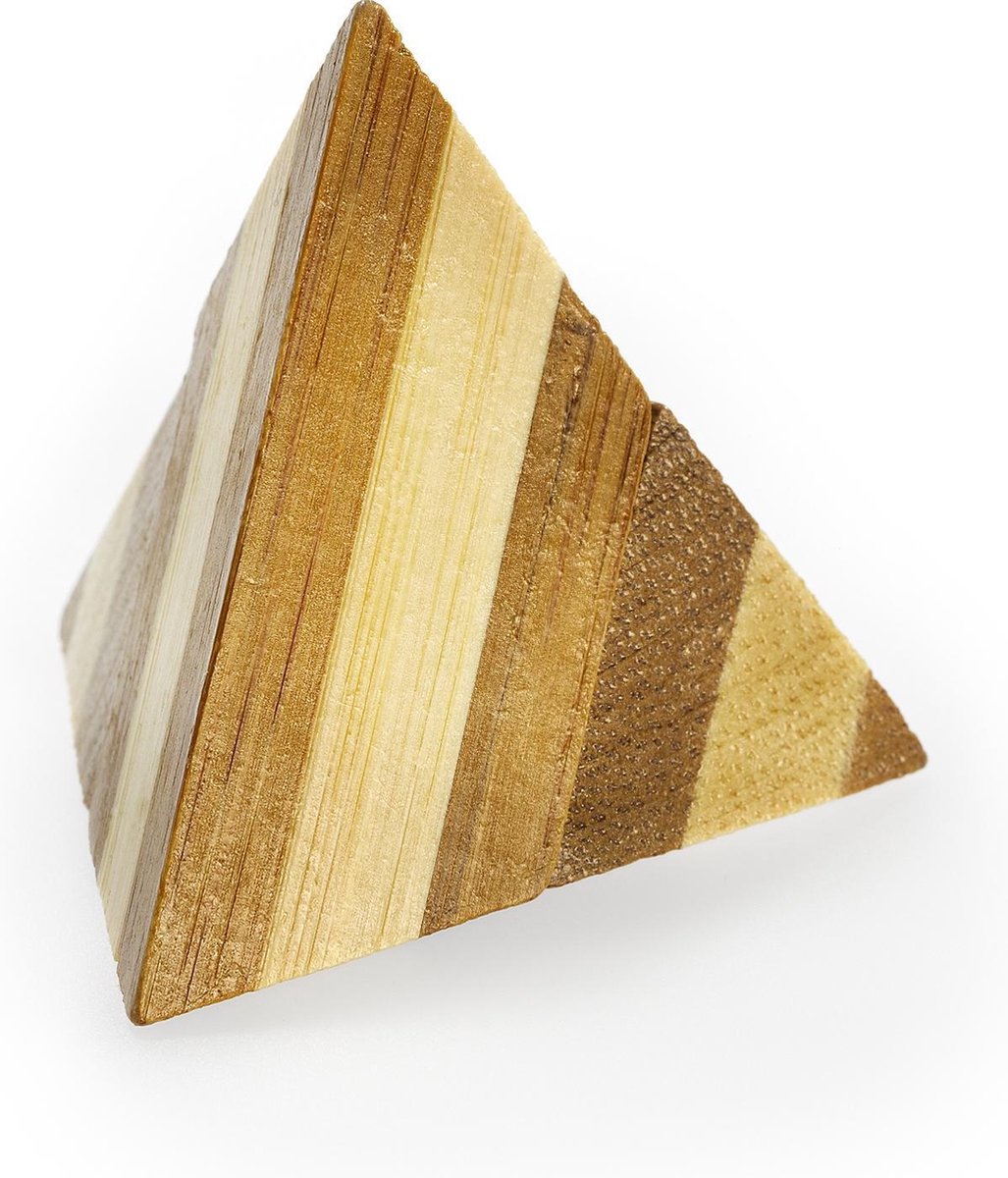 Eureka 3D Bamboe Breinpuzzel Piramide *