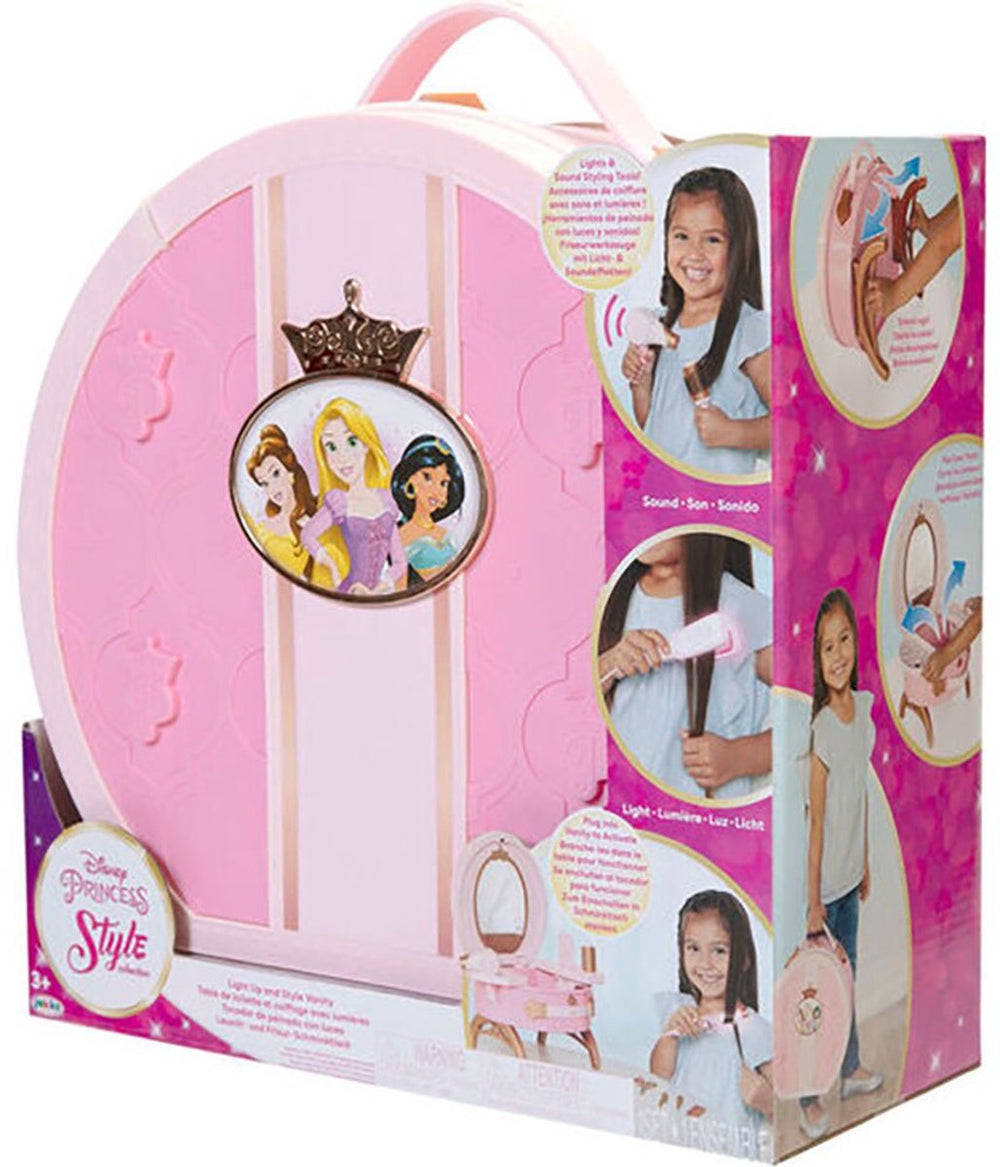 Jakks disney princess beauty - koffer - pacific make up speel tafe prinses reis toiletset roze