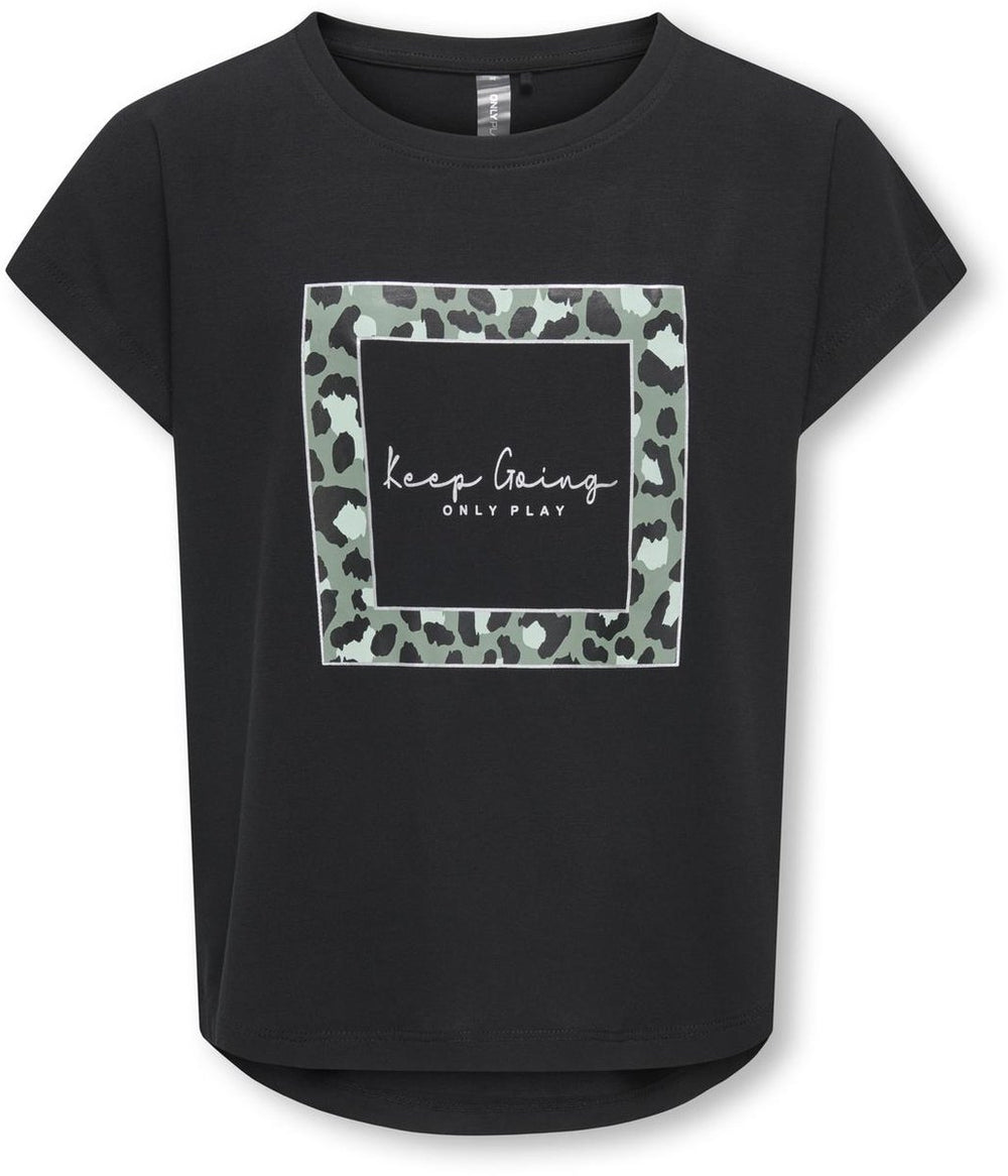 Only play - onpaub-mille on bat jrs tee girlsmeisjes t-shirt