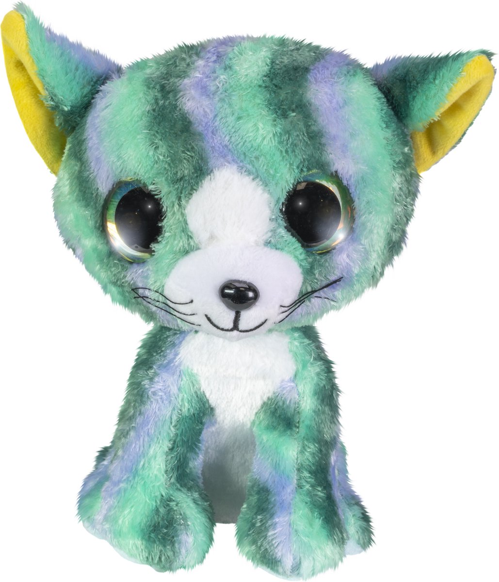 Lumo Stars Knuffel Kat Klaver, 24cm