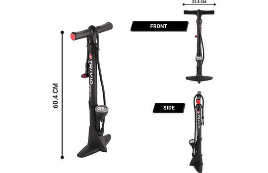 Trivio - fietspomp storm hogedruk 11 bar 160 psi